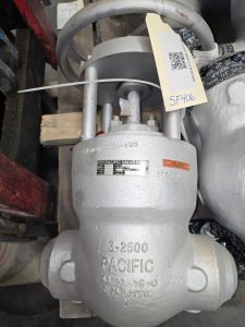 Crane Pacific 3" Gate Valve, 2500#, C12A, 03-55425-SNNX-Z-4-N2B-HNN