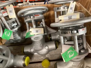 Crane Pacific 3" Globe Valve, 1500#, WC9, 03-56015-SNNN-S-9-N2B-BNN