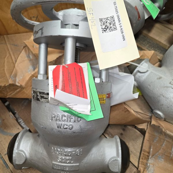 Crane Pacific 3" Gate Valve, 2500#, WC9, 03-75425-SNNN-S-9-N2B-HNN