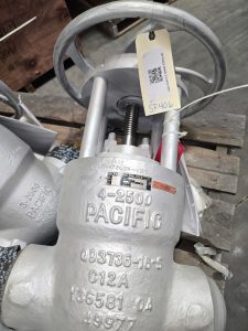 Crane Pacific 4" Gate Valve, 2500#, C12A, 04-55425-SNNN-Z-4-N2B-HNN