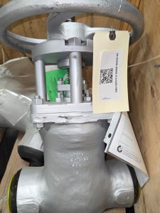 Crane Pacific 4" Gate Valve, 900#, WC9, 04-55509-SNNX-S-9-N2B-HNN