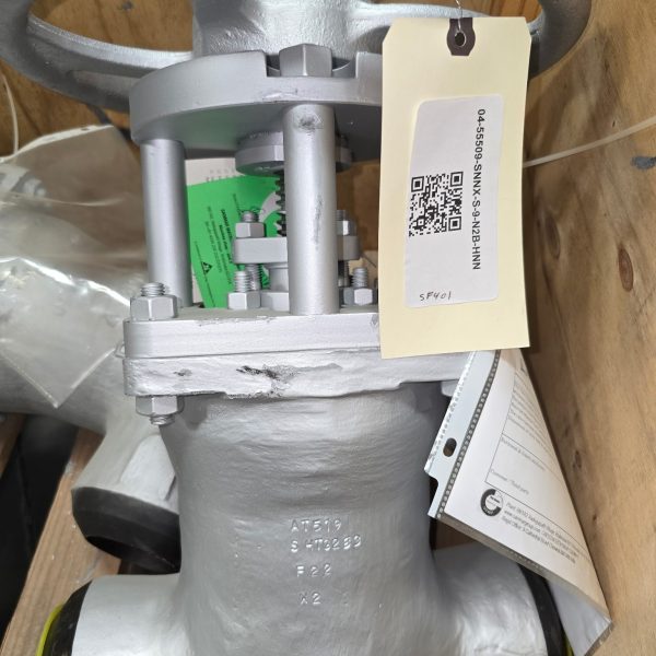 Crane Pacific 4" Gate Valve, 900#, WC9, 04-55509-SNNX-S-9-N2B-HNN