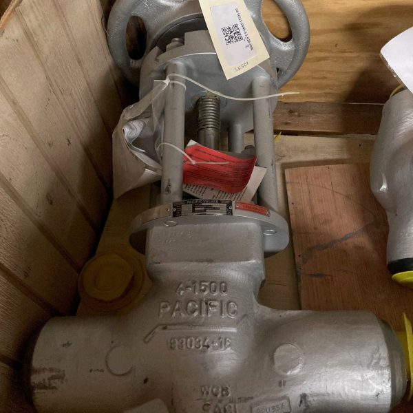 Crane Pacific 4" Check Valve, 1500#, WC9, 04-56515-SNNX-S-1-H2B-HNN