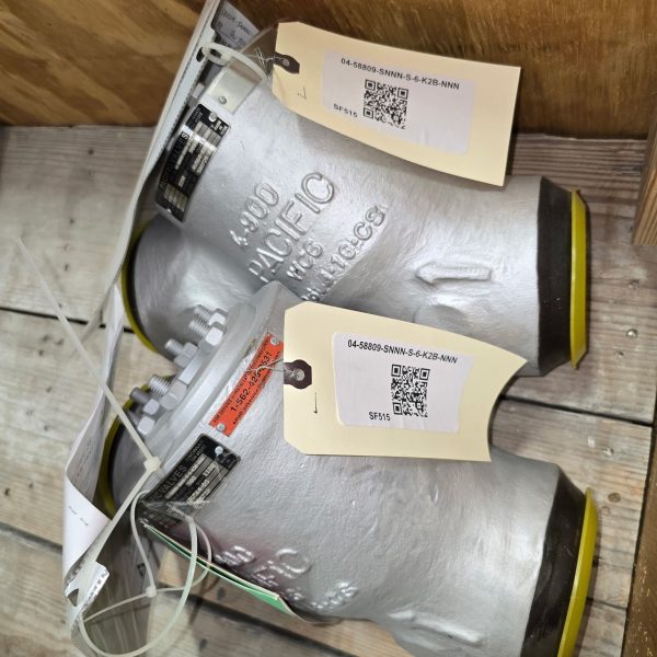 Crane Pacific 4" Check Valve, 900#, WC6, 04-58809-SNNN-S-6-K2B-NNN