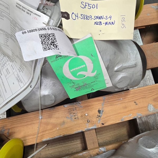 Crane Pacific 4" Check Valve, 900#, WC9, 04-58809-SNNN-S-9-N2B-NNN