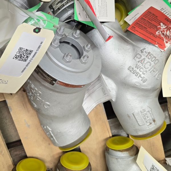 Crane Pacific 4" Check Valve, 1500#, WCC, 04-58815-SNNN-S-2-N2B-NNN