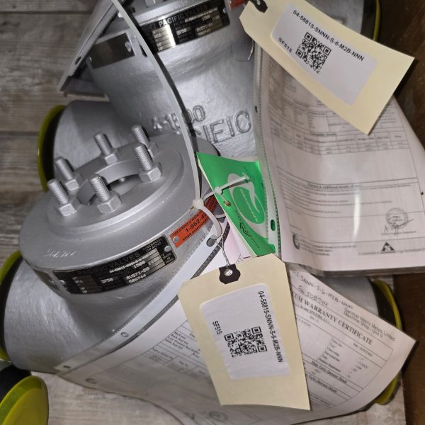 Crane Pacific 4" Check Valve, 1500#, WC6, 04-58815-SNNN-S-6-M2B-NNN