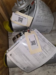 Crane Pacific 4" Check Valve, 1500#, WC9, 04-58815-SNNN-S-9-M2B-NNN