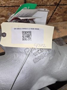 Crane Pacific 4" Check Valve, 1500#, WCB, 04-58815-SNNX-S-1-N2B-NNN