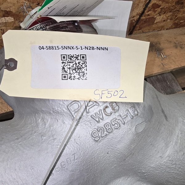 Crane Pacific 4" Check Valve, 1500#, WCB, 04-58815-SNNX-S-1-N2B-NNN