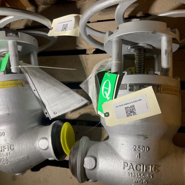 Crane Pacific 4" Gate Valve, 2500#, WC6, 04-75425-SNNN-S-6-N3B-HNN