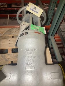 Crane Pacific 6" Gate Valve, 600#, WCB, 06-55506-SNNN-S-1-H2B-HNN