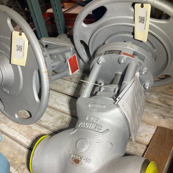 Crane Pacific 6" Check Valve, 900#, WCB, 06-56009-SNNN-S-1-K2B-BNN