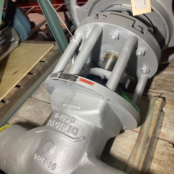 Crane Pacific 6" Globe Valve, 1500#, WCB, 06-56015-SNNN-S-1-N2B-BNN