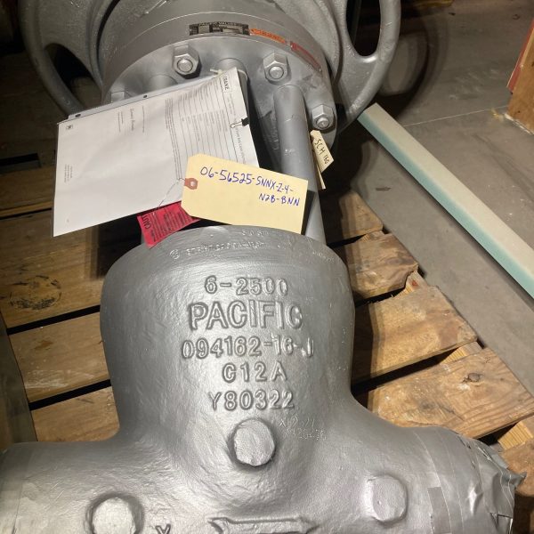 Crane Pacific 6" Check Valve, 2500#, C12A, 06-56525-SNNX-Z-4-N2B-BNN