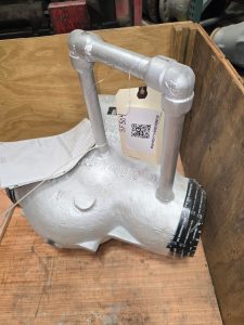 Crane Pacific 6" Check Valve, 900#, WCB, 06-58609-SEBN-S-1-K2B-NNN